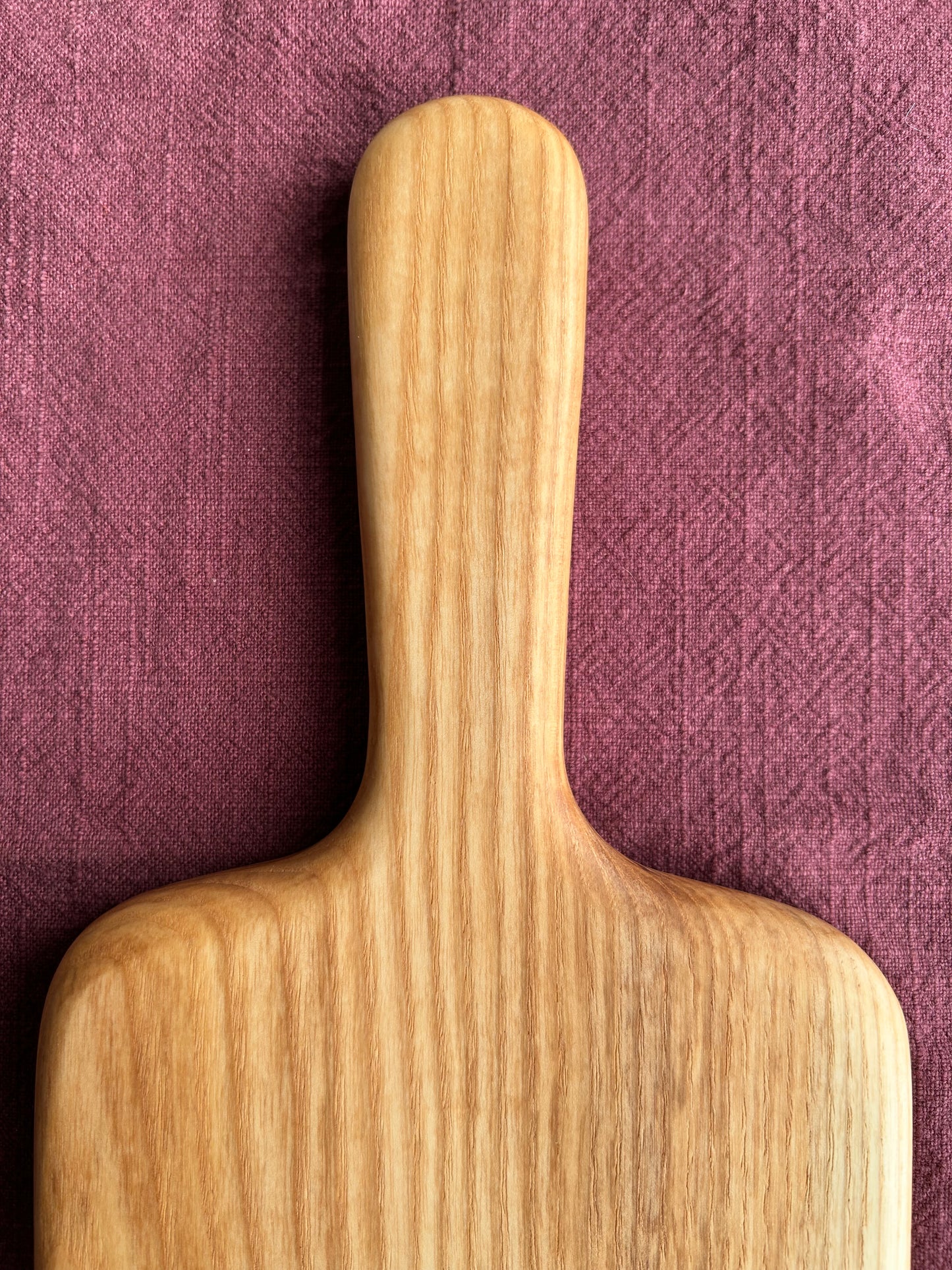 Handmade Ash Food Serving Board - 50cm x 14.5cm