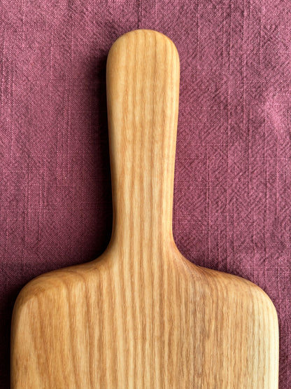 Handmade Ash Food Serving Board - 50cm x 14.5cm