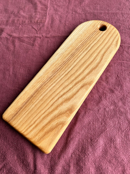 Handmade Ash Food Serving Board - 40cm x 14.5cm
