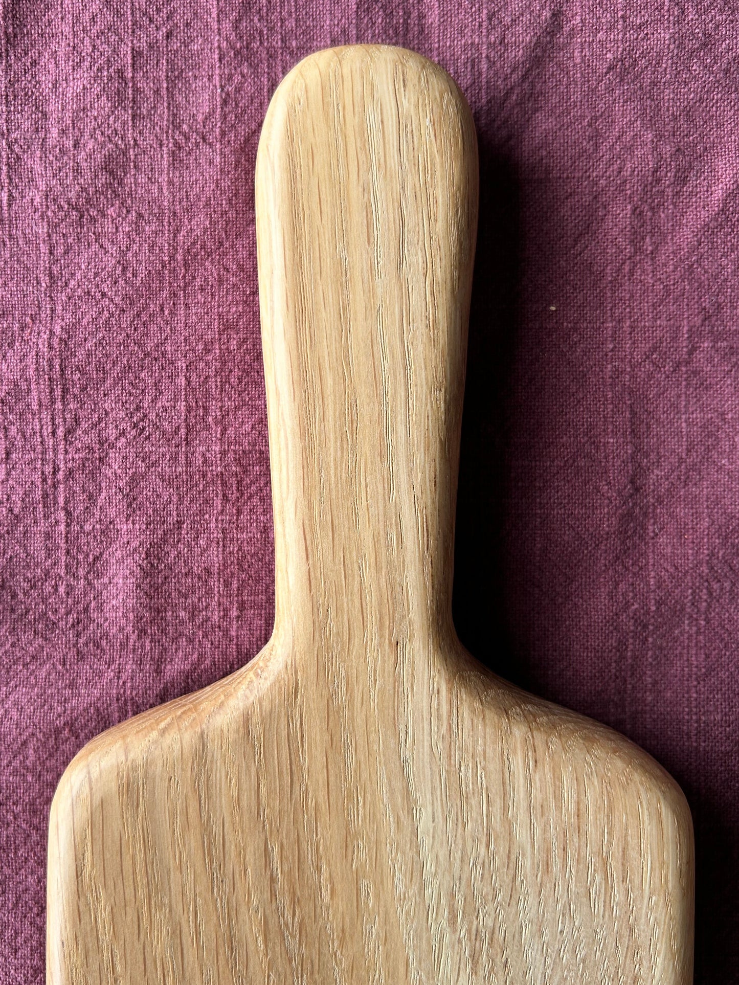Oak Food Serving Board Paddle - 50 x11.5cm x 2cm