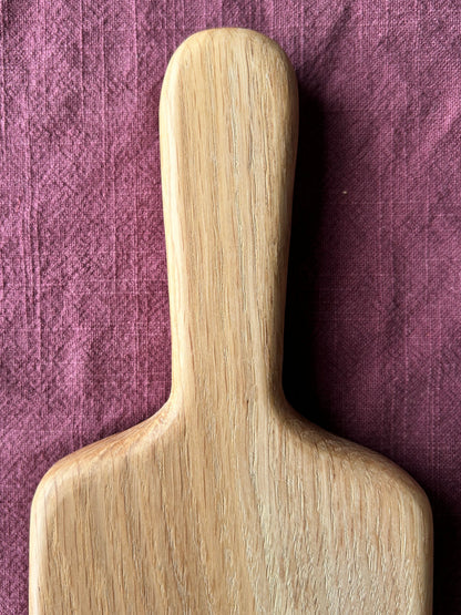 Oak Food Serving Board Paddle - 50 x11.5cm x 2cm