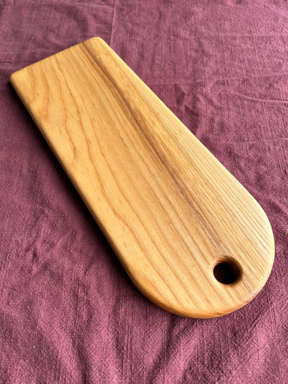 Handmade Ash Food Serving Board - 40cm x 14.5cm