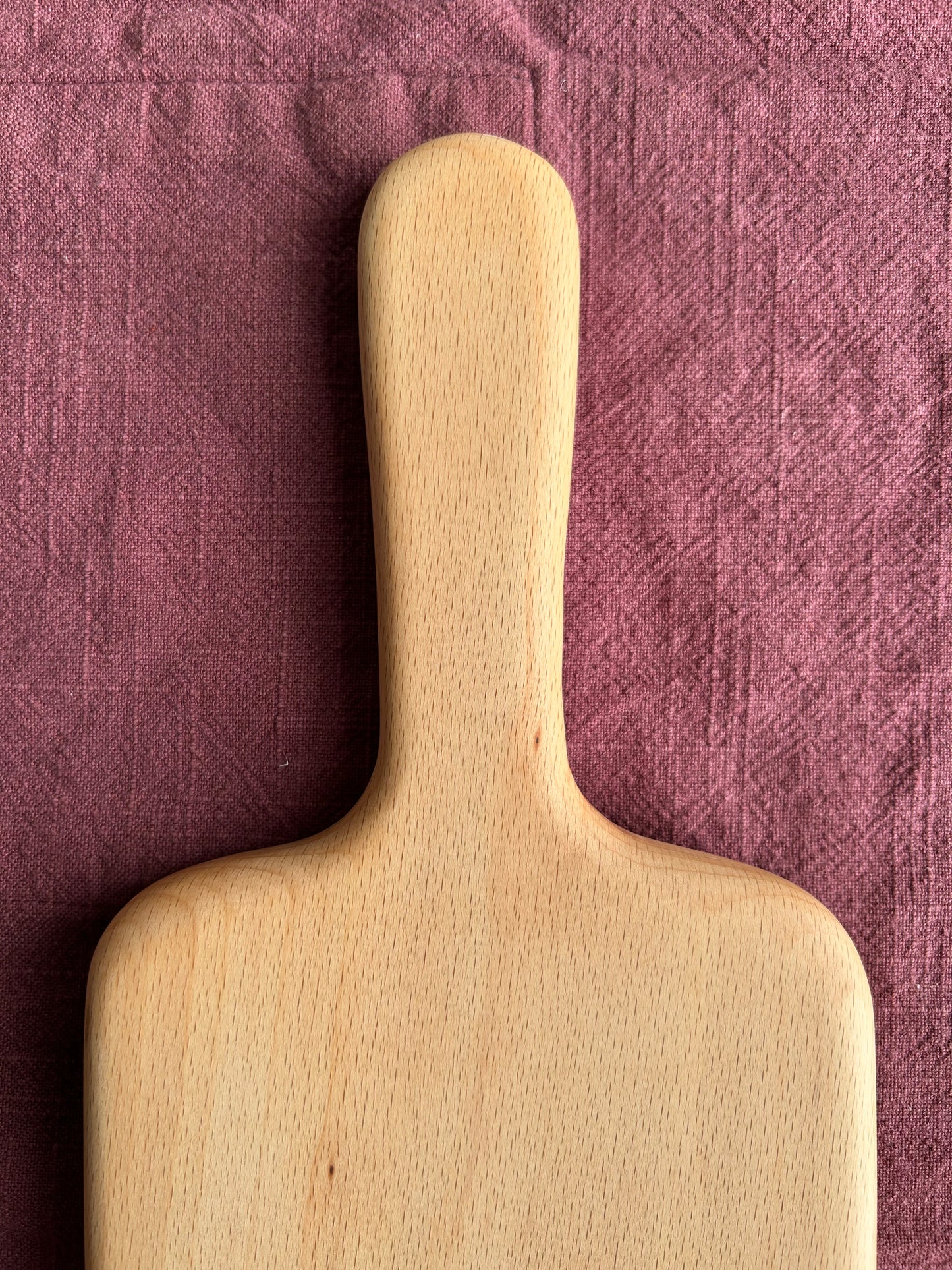 Handmade Beech Food Serving Board - 50cm x 14.5cm